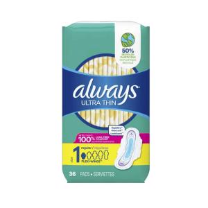 Procter & Gamble Always Pad With Wings 216/Case