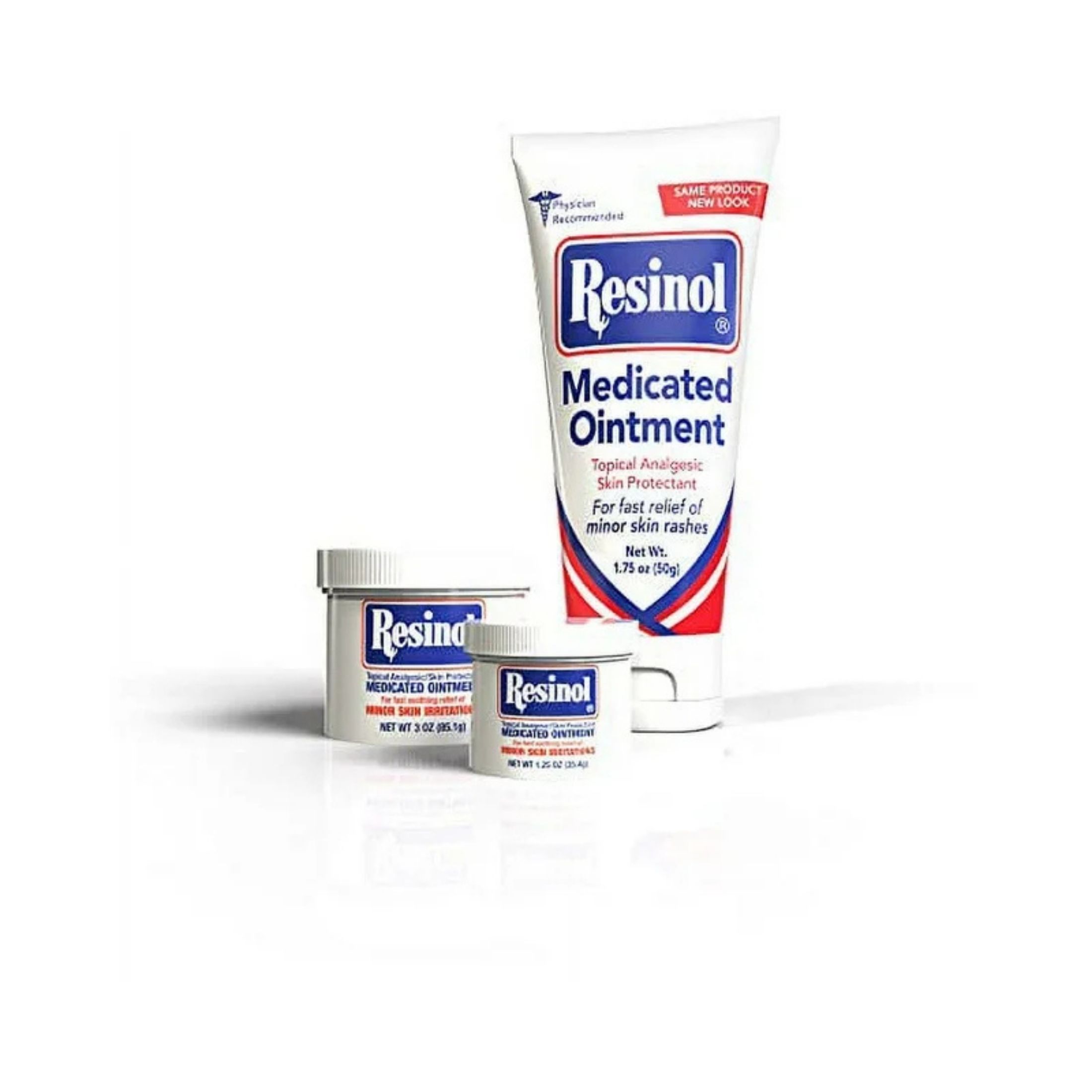 Resinol Medicated Ointment With Zinc Oxide 1.75 Oz Tube