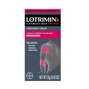 Lotrimin Treatment Cream, Antifungal, Ringworm