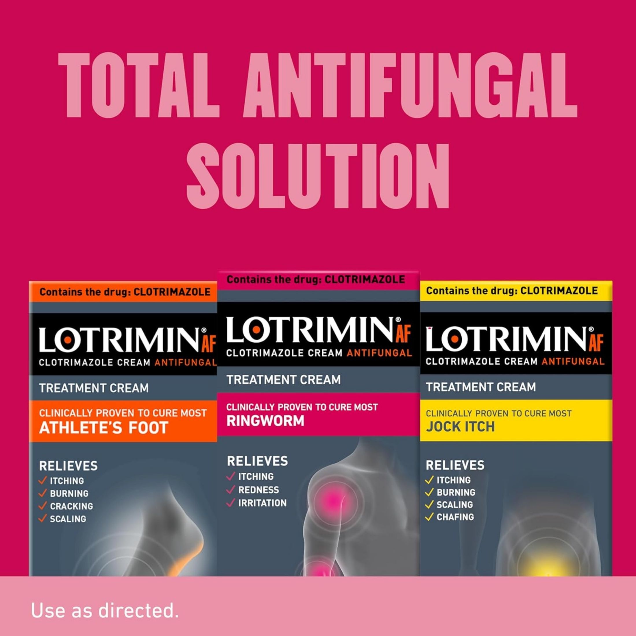 Lotrimin Treatment Cream, Antifungal, Ringworm