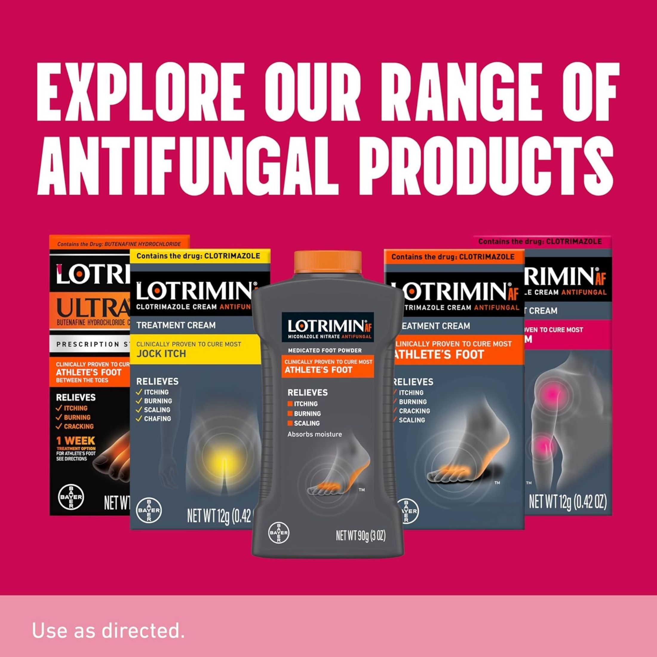 Lotrimin Treatment Cream, Antifungal, Ringworm