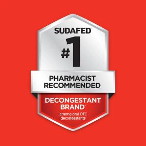 Sudafed Sinus Congestion Maximum Strength Nasal Decongestant Tablets