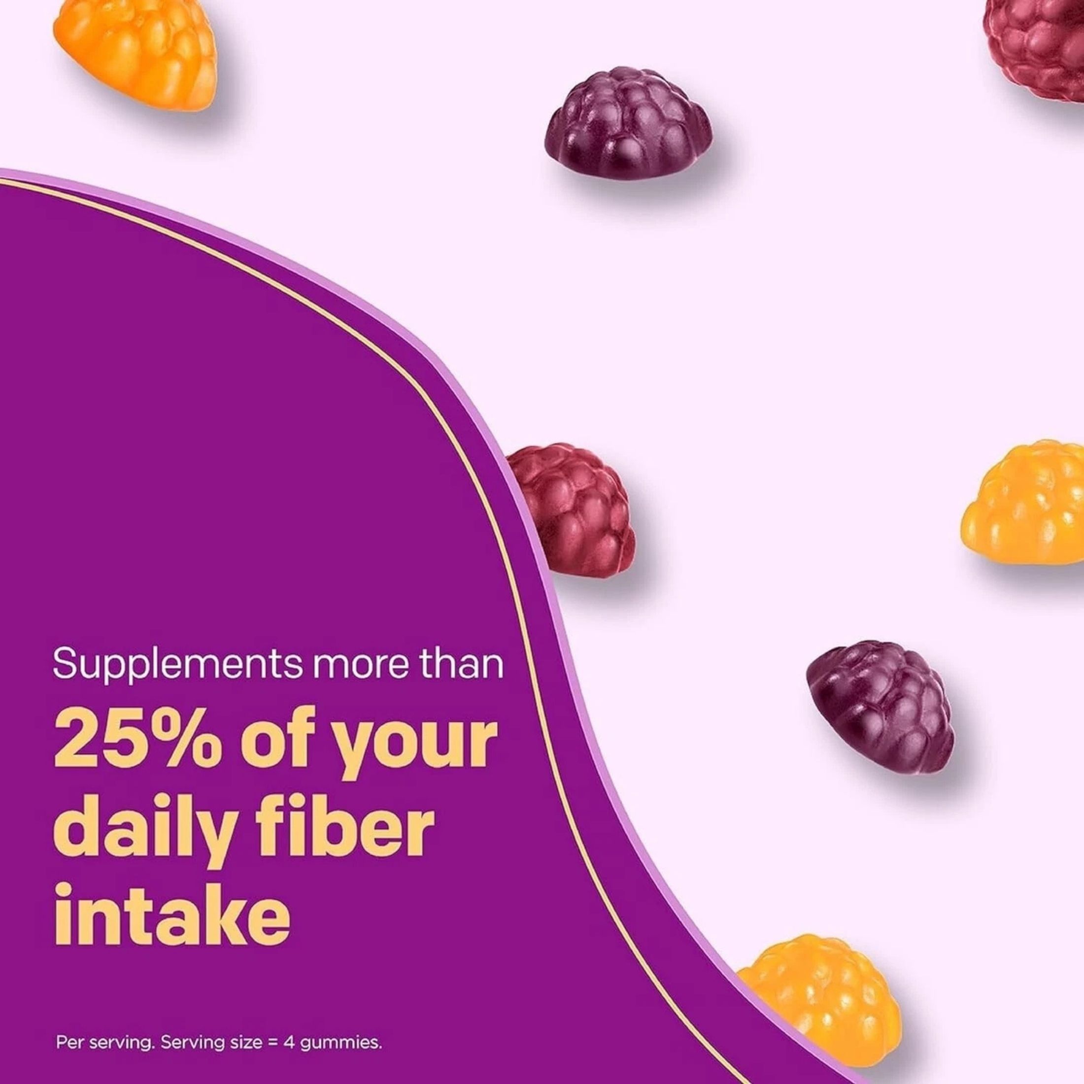 MiraLAX Fiber Dietary Supplement, Gummies