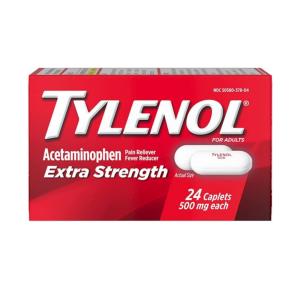 Tylenol Extra Strength Pain Reliever 500mg 24ct