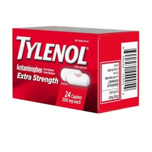 Tylenol Extra Strength Pain Reliever 500mg 24ct