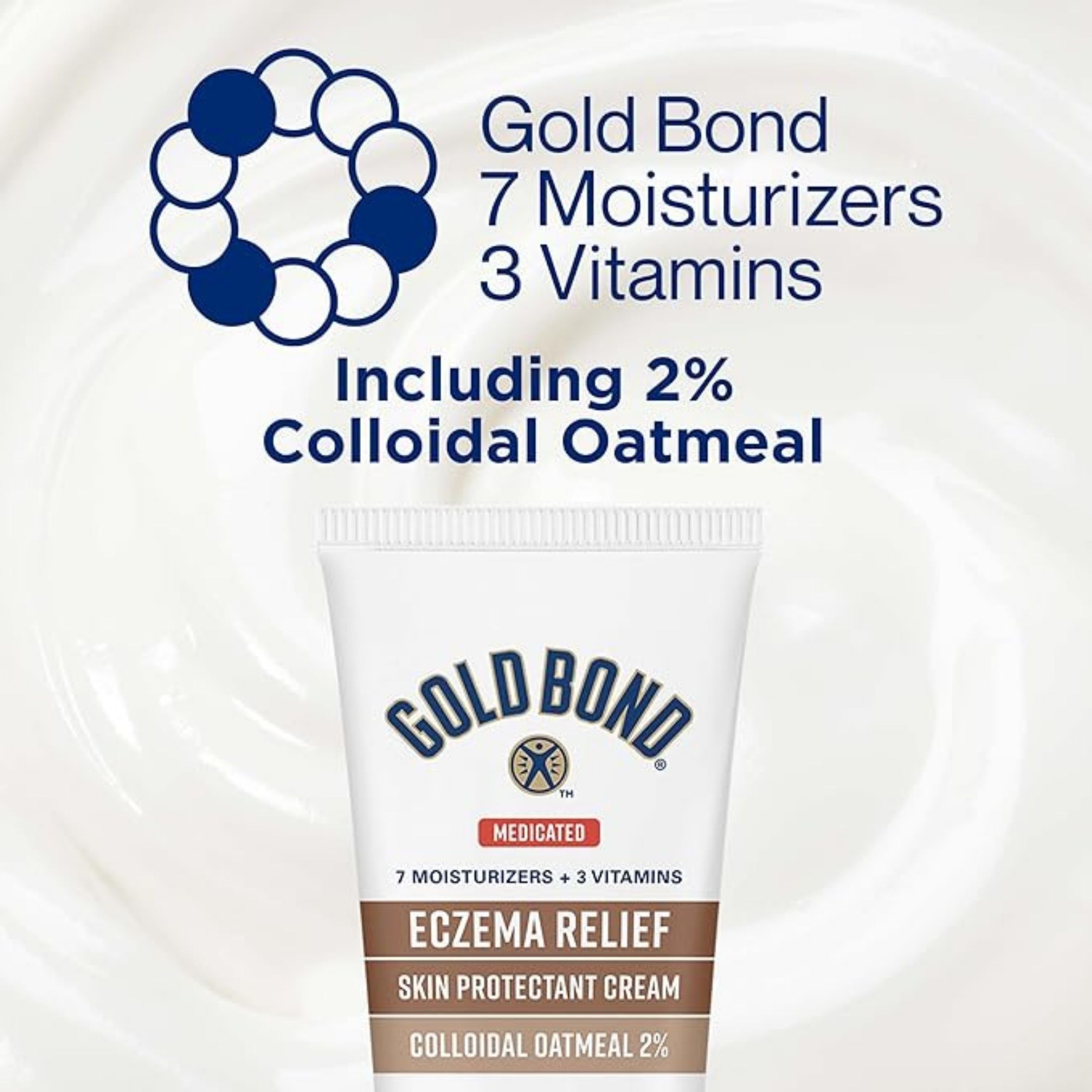 Gold Bond Ultimate Eczema Relief Skin Protectant Cream - 8 Ounce