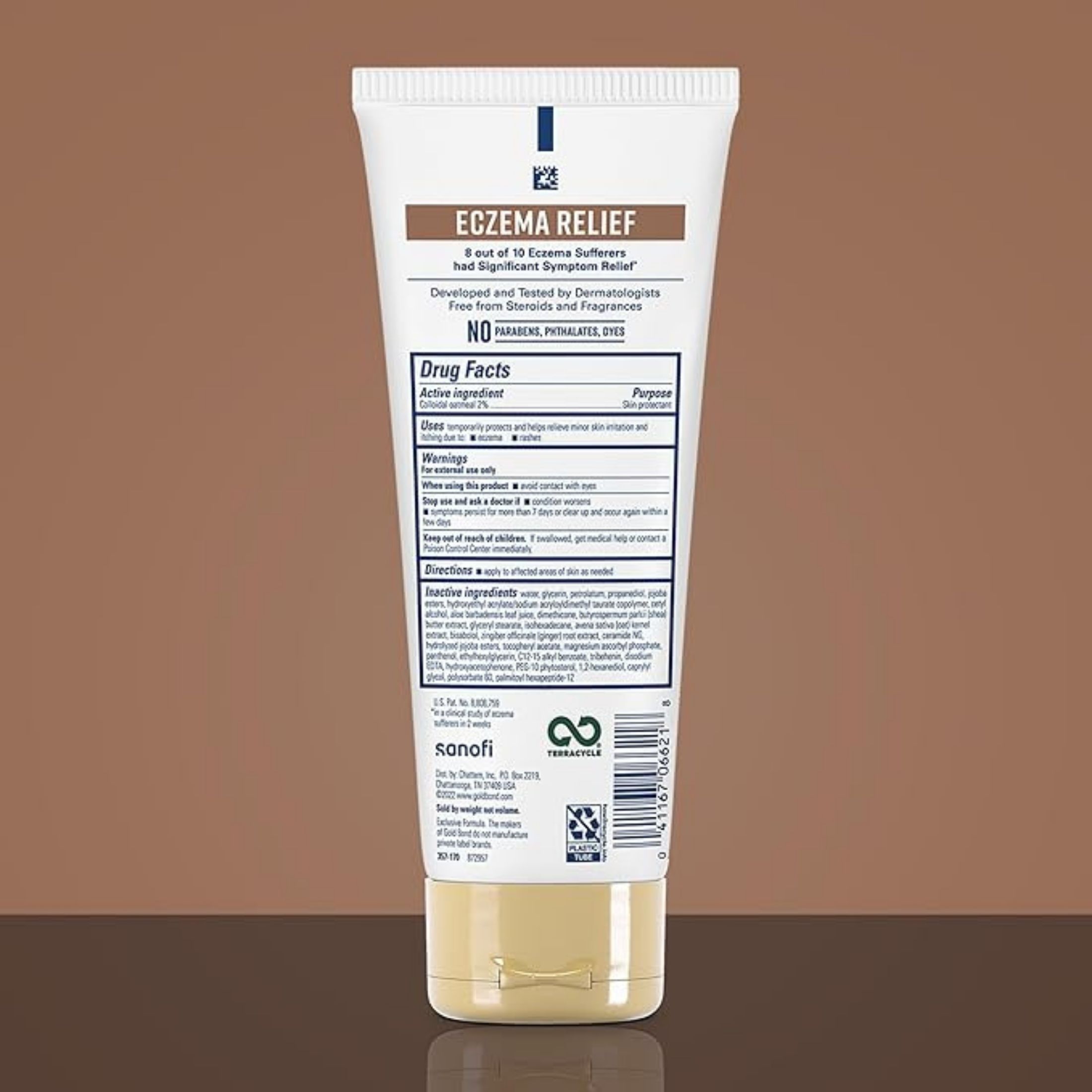 Gold Bond Ultimate Eczema Relief Skin Protectant Cream - 8 Ounce