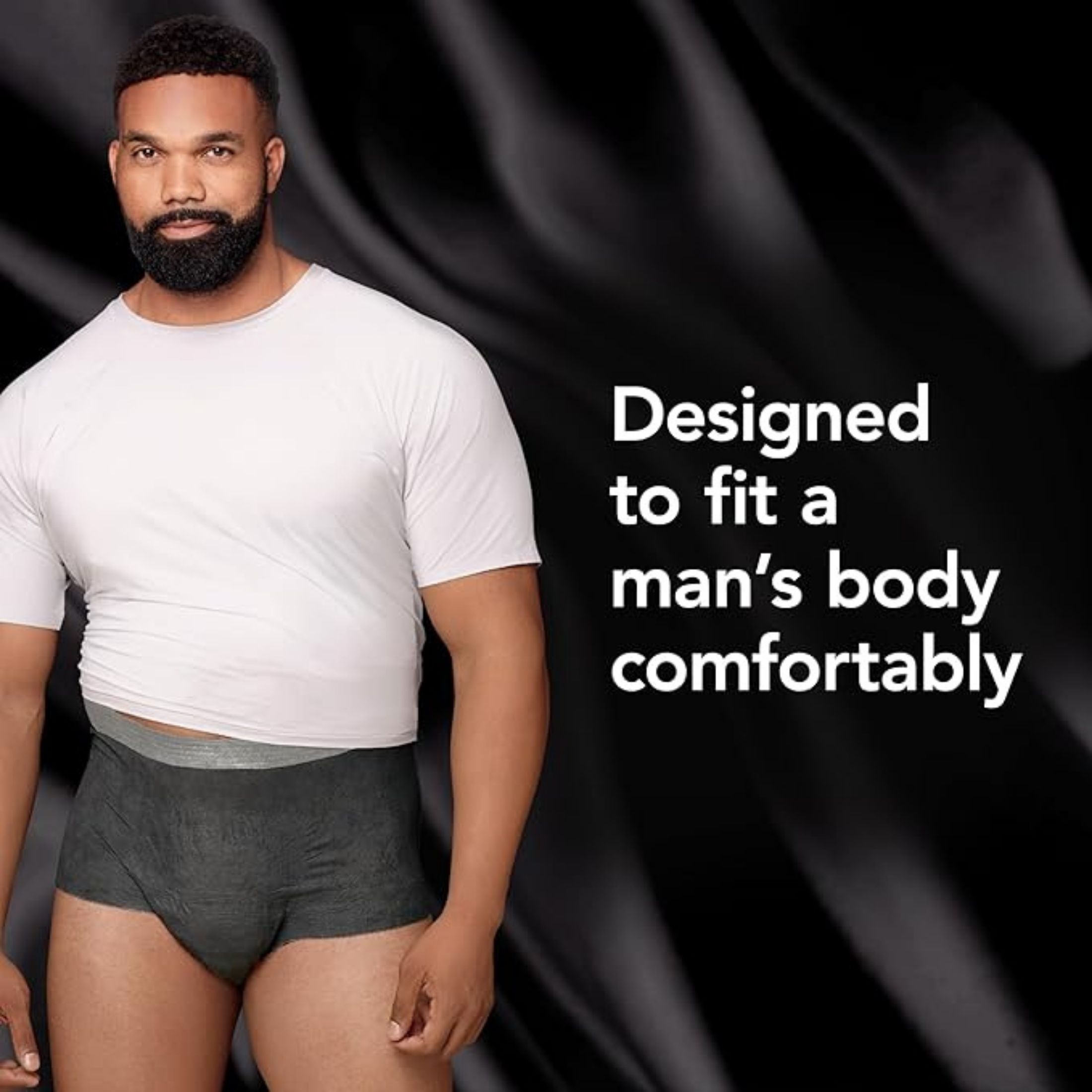 Depend Real Fit For Men Maximum Absorbency Briefs L/XL
