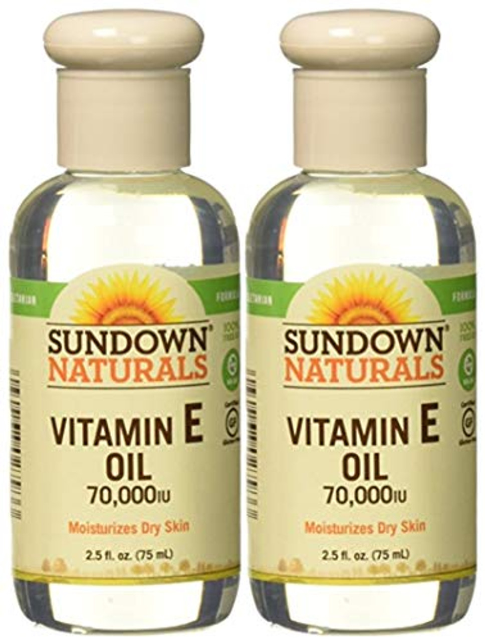 Sundown Naturals Pure Vitamin E Oil, 70000 IU 2.5 Fl Oz