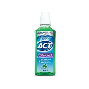 Act Total Care Fresh Mint Anticavity Fluoride Mouthwash 18 Fl Oz