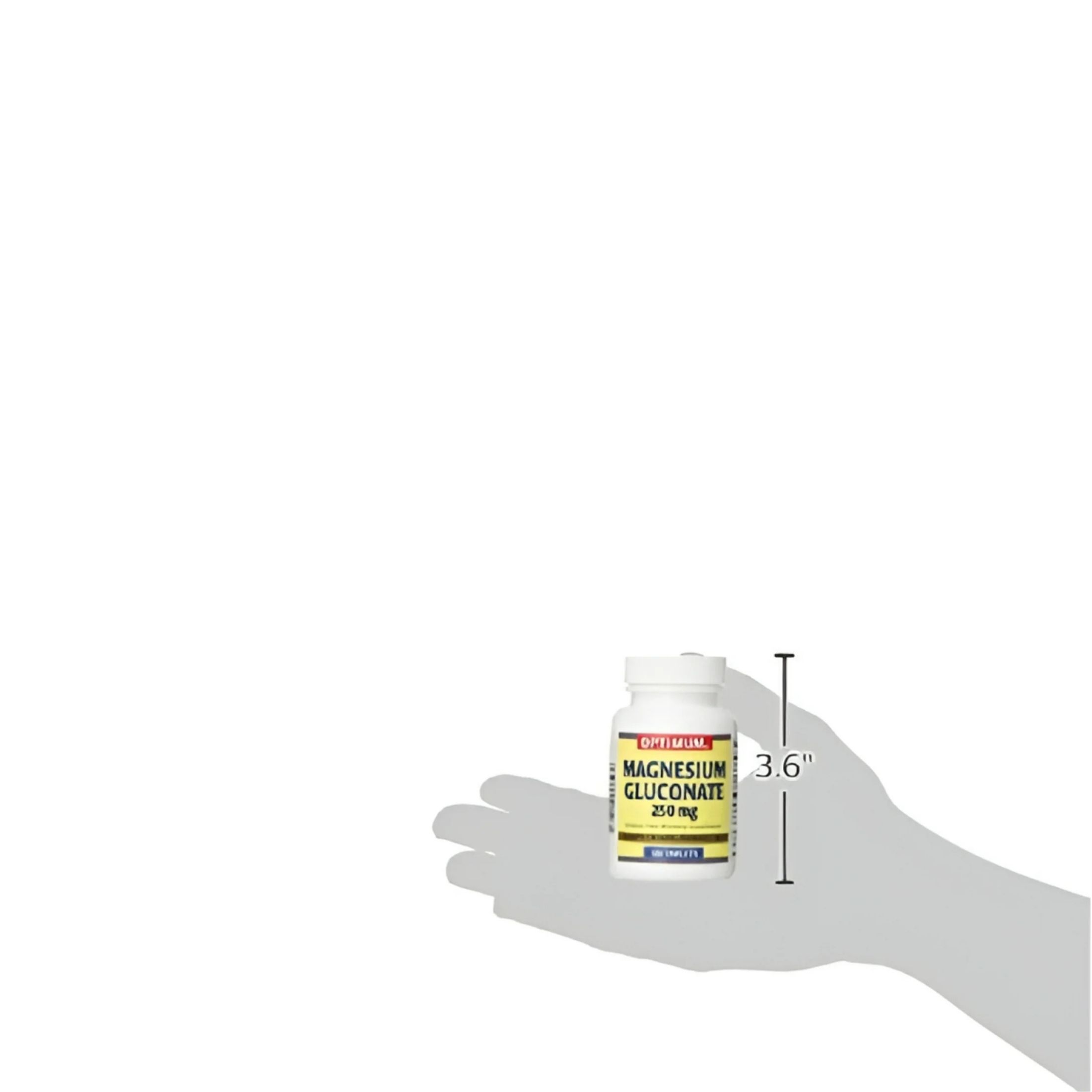 Optimum Magnesium Gluconate 250 Mg - 100 Tablets