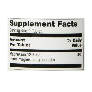 Optimum Magnesium Gluconate 250 Mg - 100 Tablets