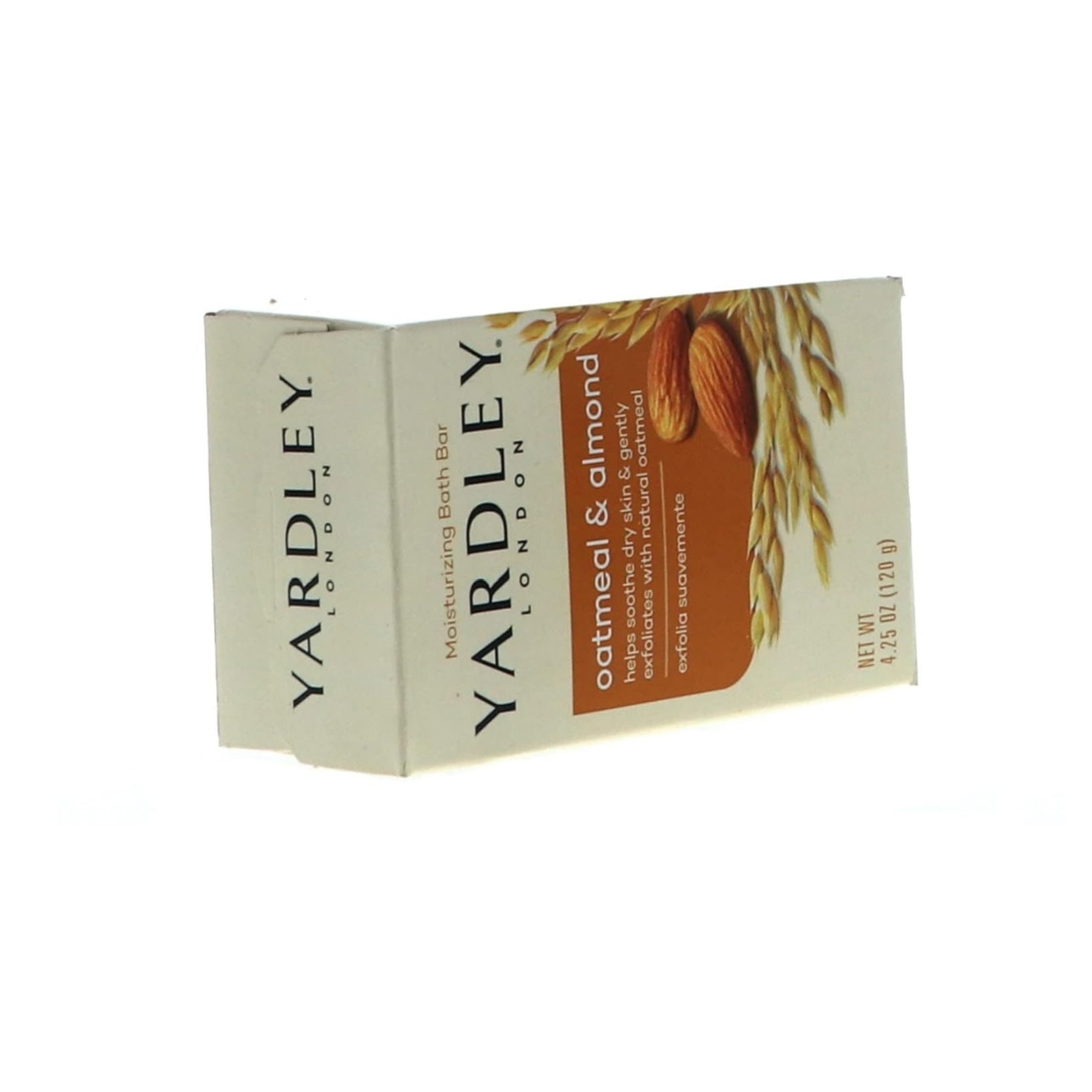 Yardley London Natural Oatmeal & Almond Moisturizing Bar Soap - 4.25 Oz