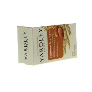 Yardley London Natural Oatmeal & Almond Moisturizing Bar Soap - 4.25 Oz