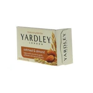 Yardley London Natural Oatmeal & Almond Moisturizing Bar Soap - 4.25 Oz