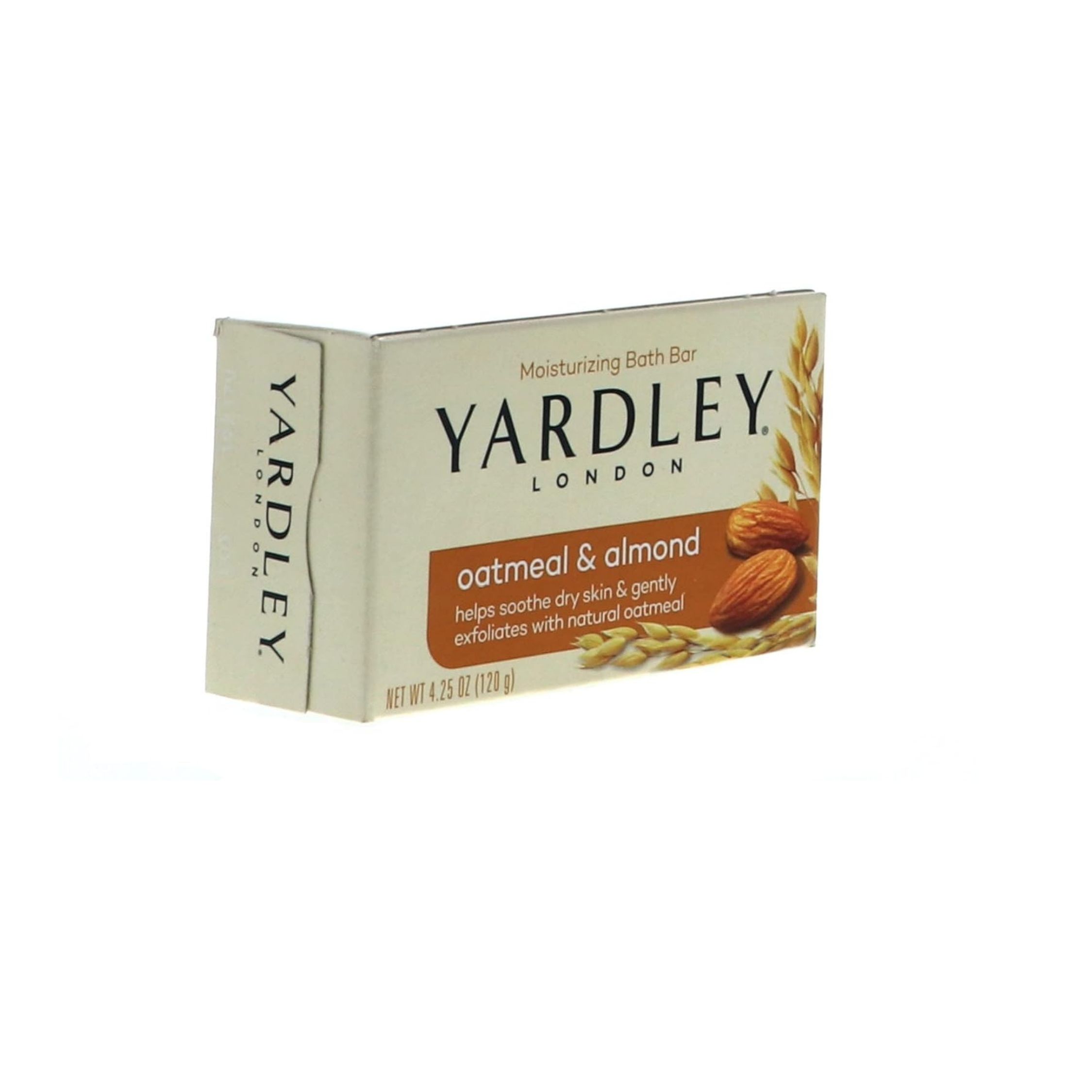 Yardley London Natural Oatmeal & Almond Moisturizing Bar Soap - 4.25 Oz