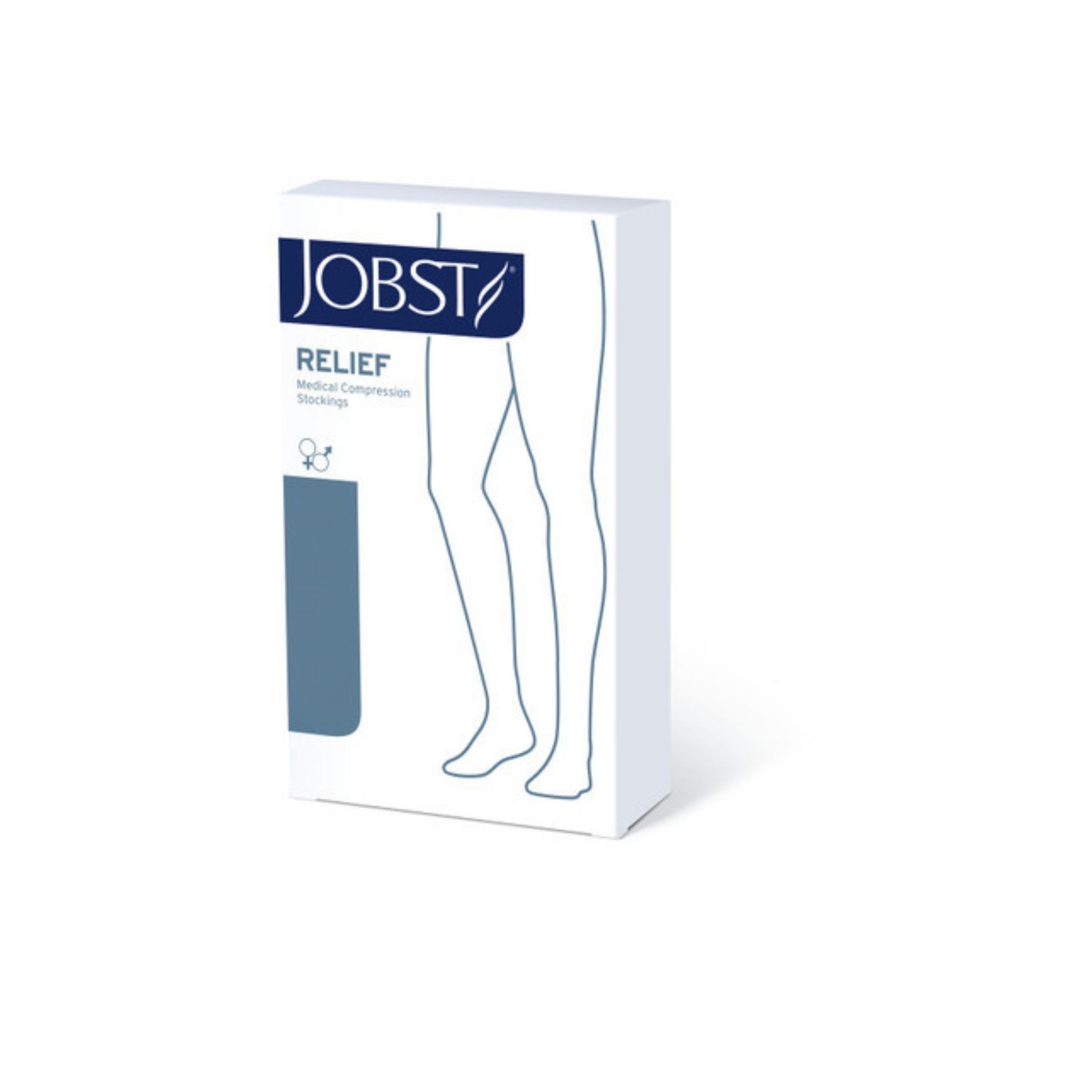 Jobst Relief 20-30 Compression Open Toe Knee High Beige