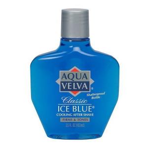 Aqua Velva After Shave, Cooling, Firms & Tones, Classic Ice Blue