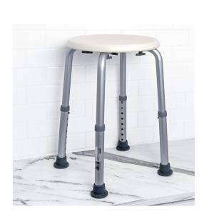 McKesson Shower Stool, 13 Inch Seat Width, 300 Lbs. Weight Capacity, White