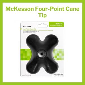 McKesson 4-Point Cane Tip, 1 EA/BX