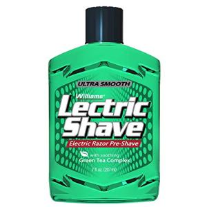 Lectric Shave Williams Electric Razor Pre-Shave, With Soothing Green Tea Complex