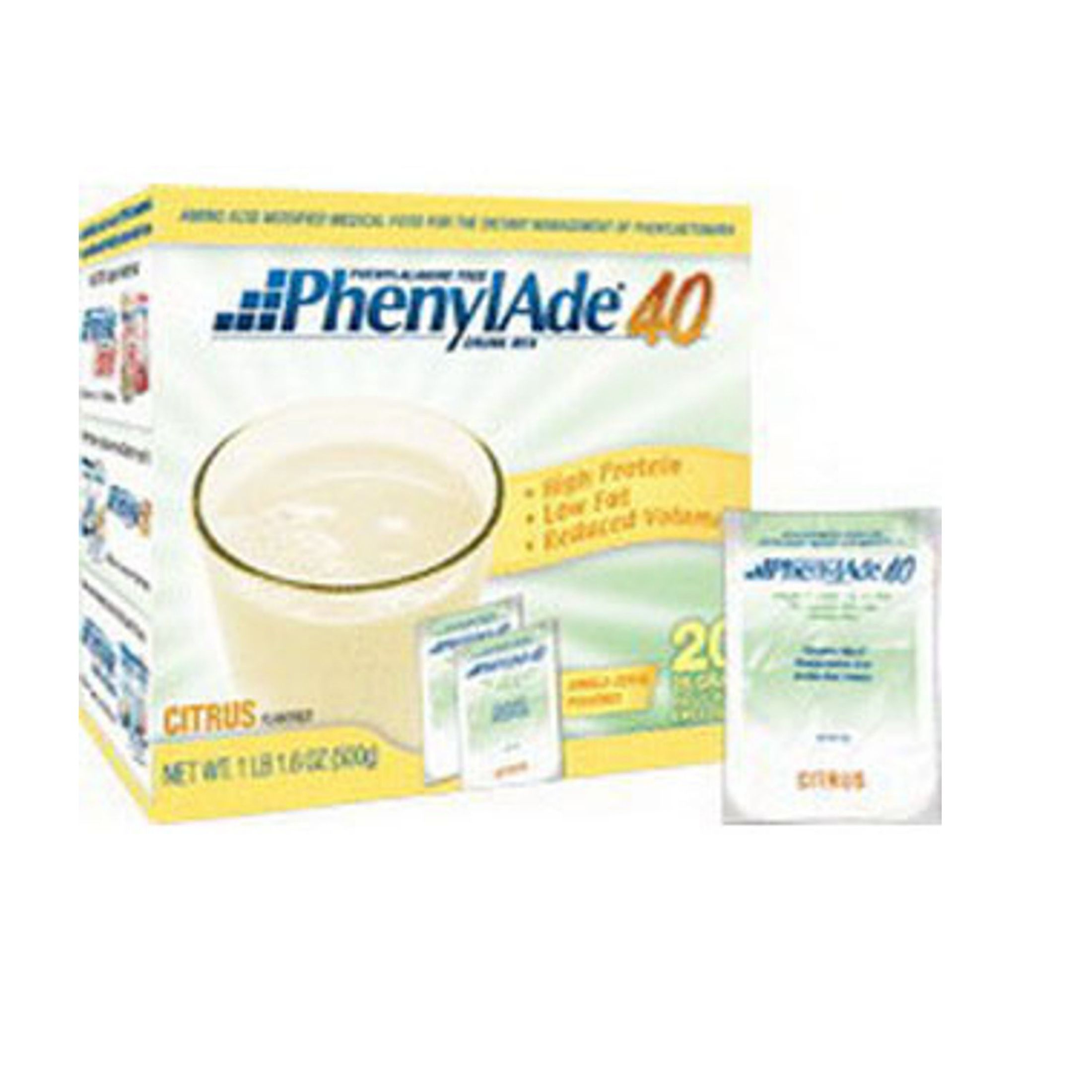 Nutricia North America PhenylAde 40 Drink Mix 25g Pouch