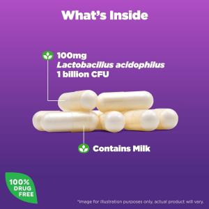 Natrol Acidophilus Probiotic - 100 Mg - 150 Capsules