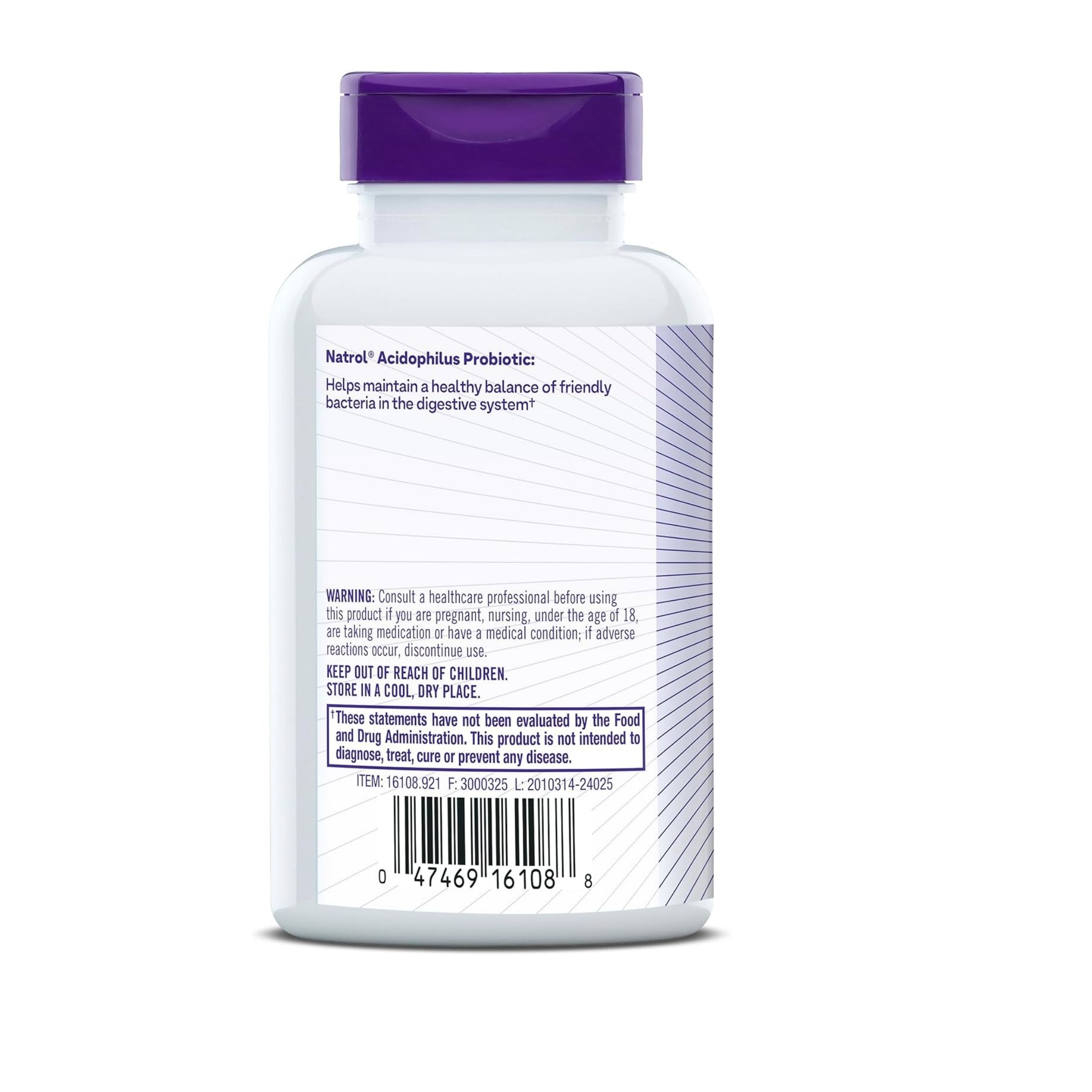 Natrol Acidophilus Probiotic - 100 Mg - 150 Capsules