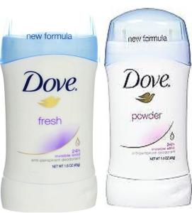 Dove Invisible Solid Antiperspirant Deodorant Stick Fresh 1.6 Oz