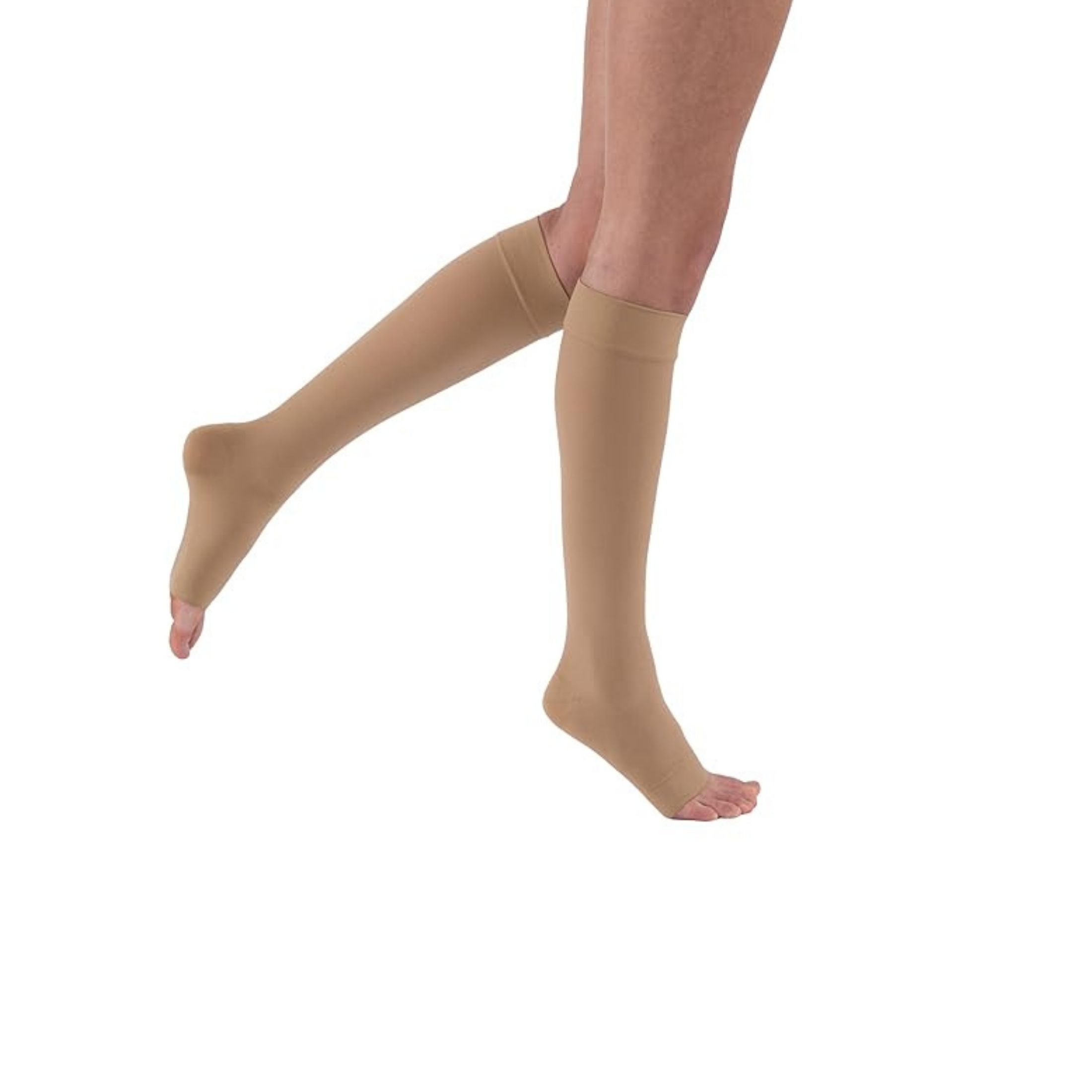 Jobst Knee High Stockings 15-20 mmHg Medium Silky Beige