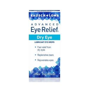 Bausch + Lomb Advanced Dry Eye Relief Lubricant Drops, Rejuvenation 0.5 Fl Oz