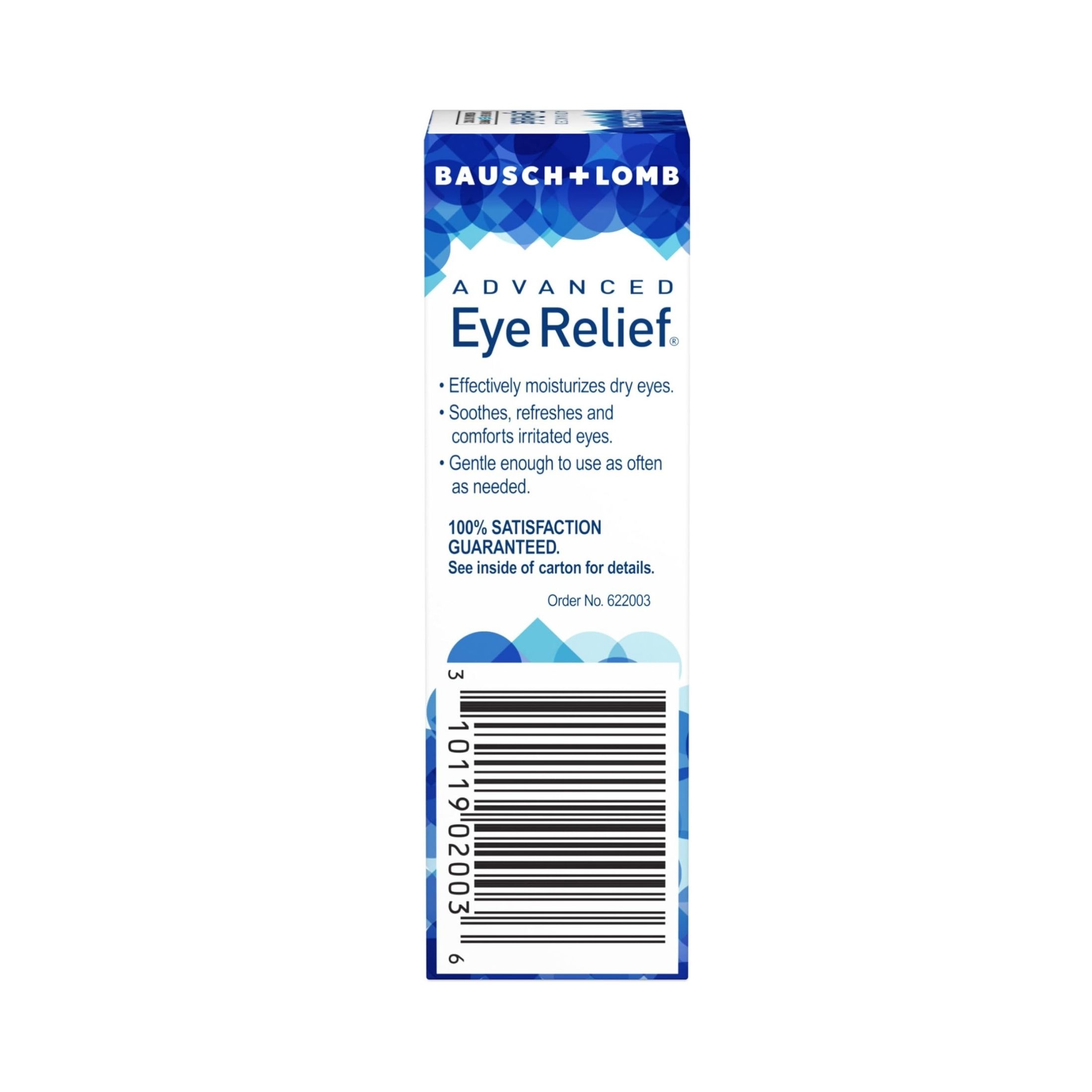 Bausch + Lomb Advanced Dry Eye Relief Lubricant Drops, Rejuvenation 0.5 Fl Oz