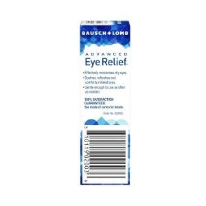 Bausch + Lomb Advanced Dry Eye Relief Lubricant Drops, Rejuvenation 0.5 Fl Oz