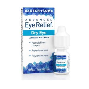 Bausch + Lomb Advanced Dry Eye Relief Lubricant Drops, Rejuvenation 0.5 Fl Oz