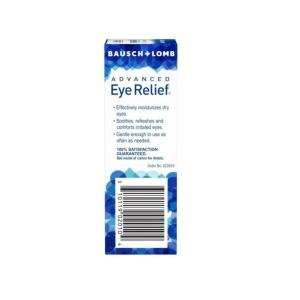 Bausch & Lomb Advanced Eye Relief Dry Rejuvenation Lubricant Drops 1 Oz