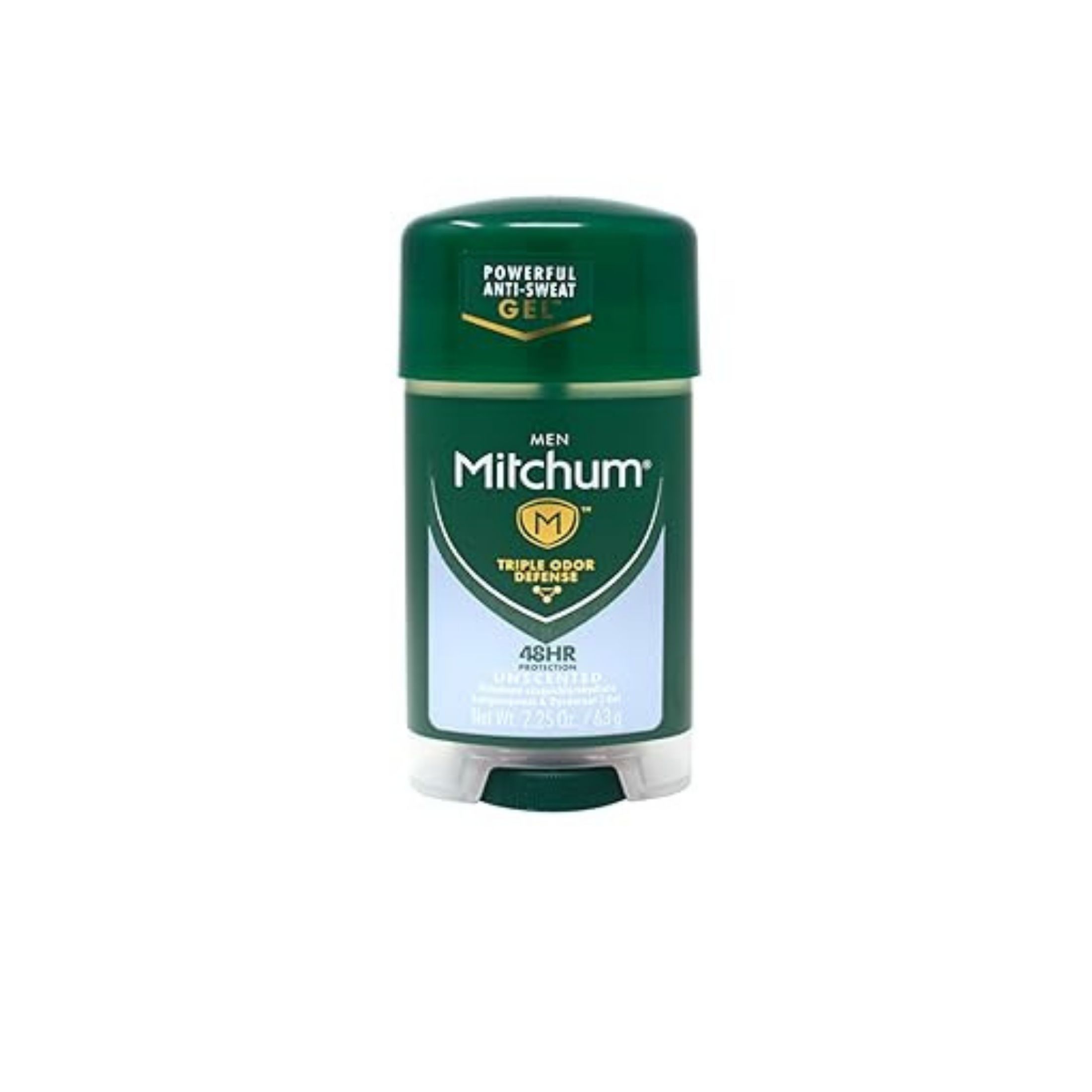 Mitchum Men Gel Antiperspirant Deodorant, Unscented, 2.25oz