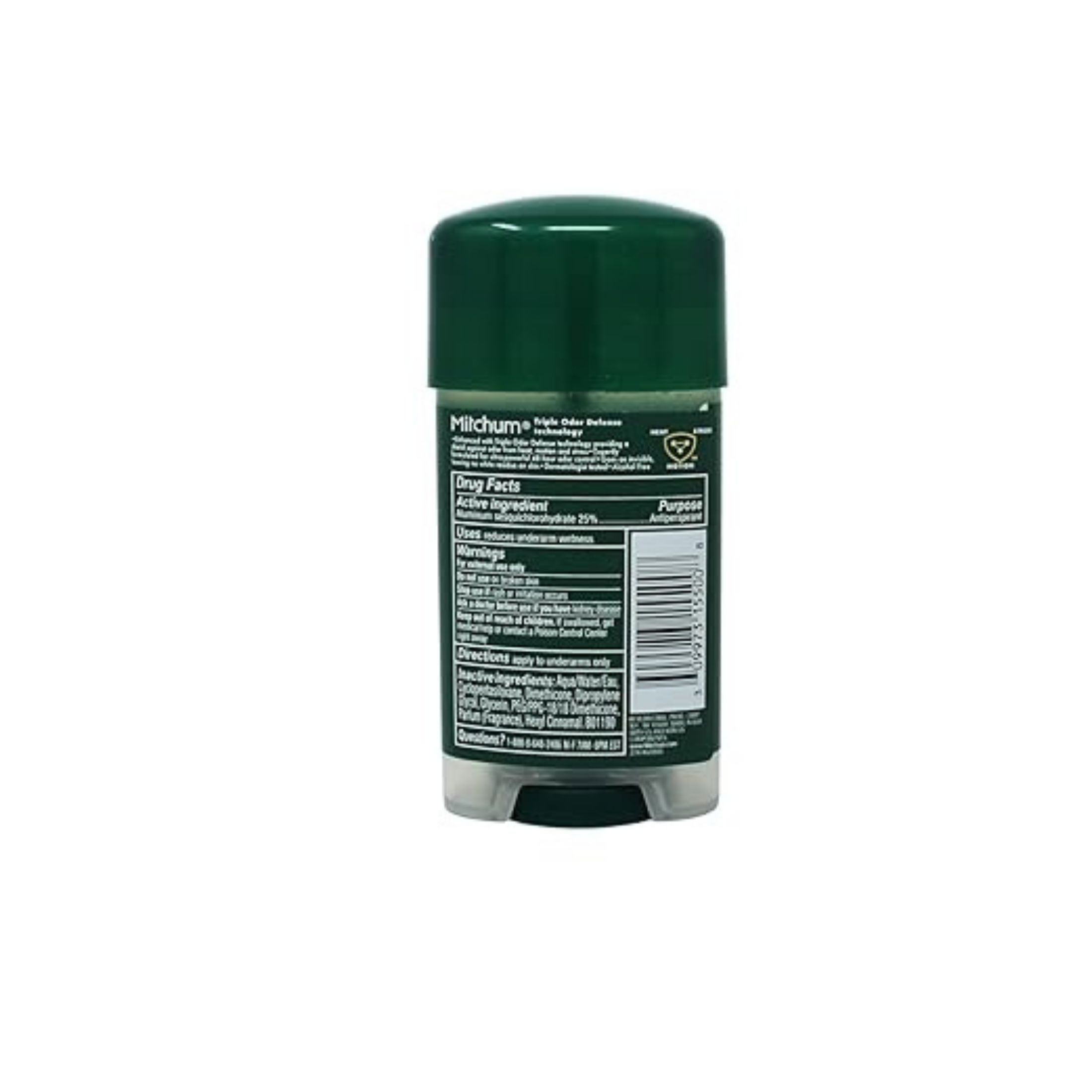 Mitchum Men Gel Antiperspirant Deodorant, Unscented, 2.25oz