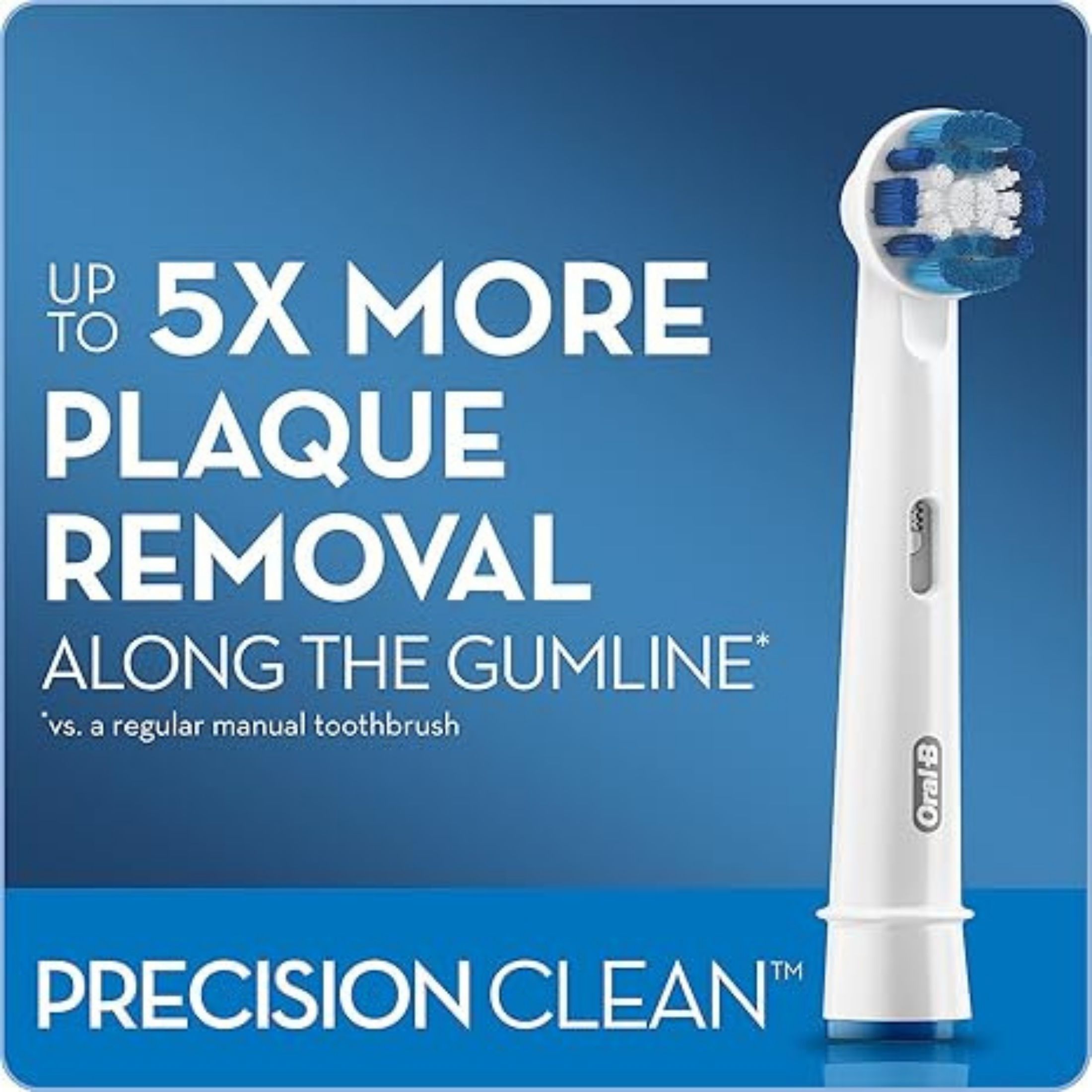 Oral-B Precision Clean Electric Toothbrush Replacement Brush Heads