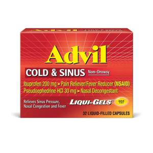 Advil Cold And Sinus Relief Medicine
