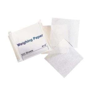Weigh Paper Glassine 4X4In 500X