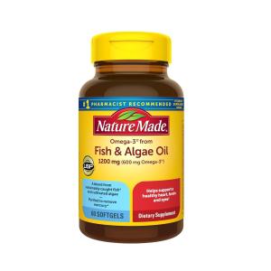 Nature Made Fish Oil Omega-3 Softgels 1200mg