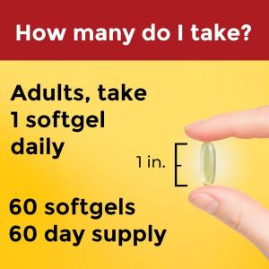 Nature Made Fish Oil Omega-3 Softgels 1200mg