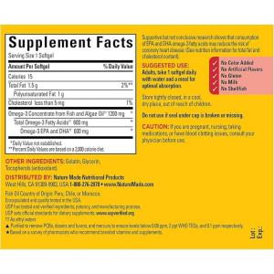 Nature Made Fish Oil Omega-3 Softgels 1200mg