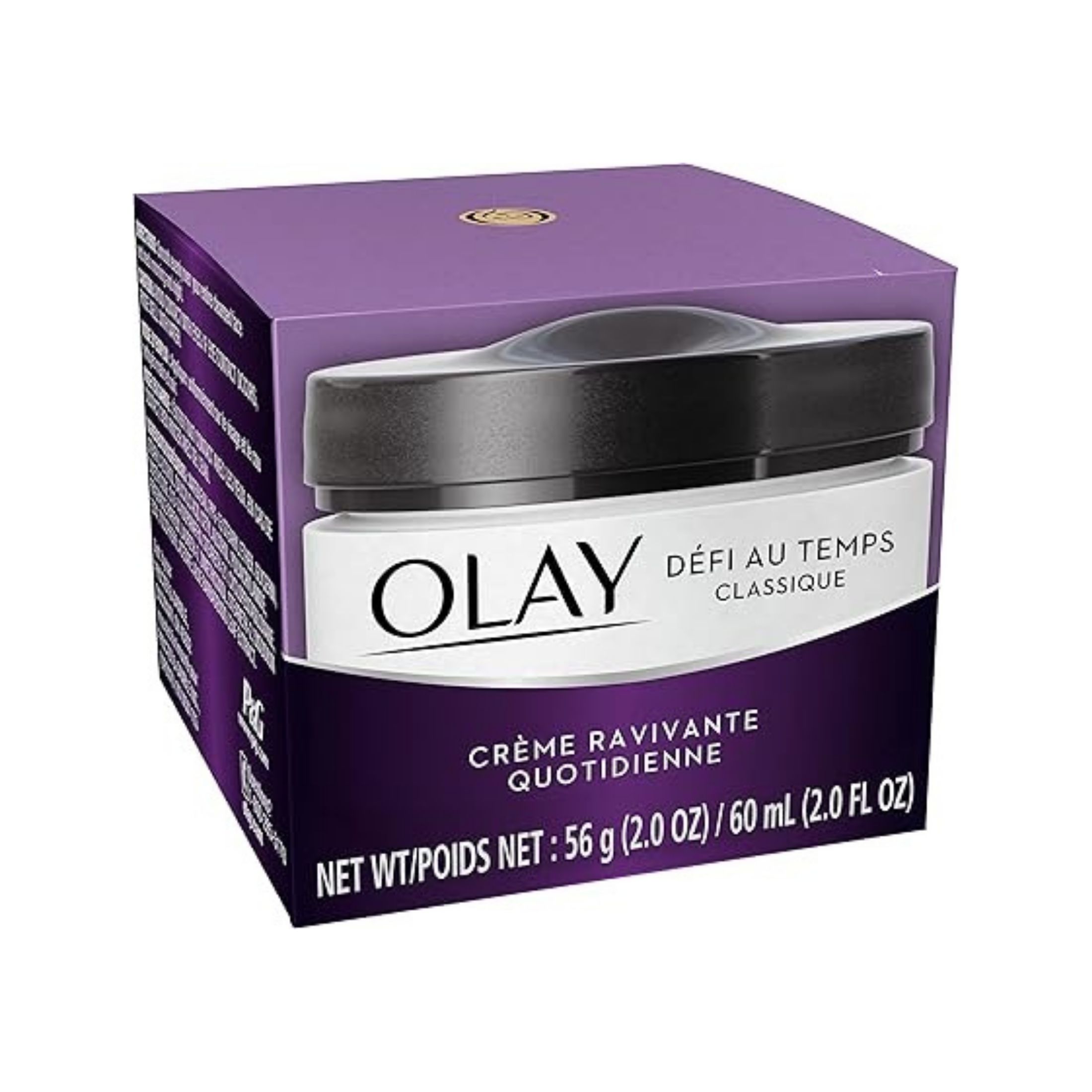 Olay Age Defying Classic Daily Renewal Cream, Face Moisturizer, 2.0 Fl Oz