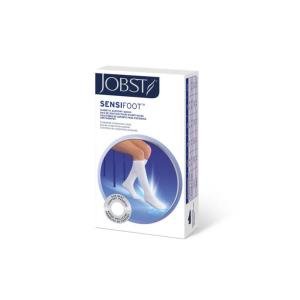 Jobst Womens Casual Sock 8-15 mmHg White Shoe Size 7-9 1 Pr