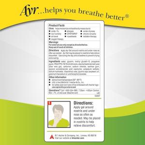 Ayr Saline Nasal Gel, With Soothing Aloe