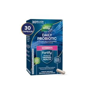 Nature's Way Primadophilus Fortify Women's Probiotic 30 Billion, Vegetarian Capsules