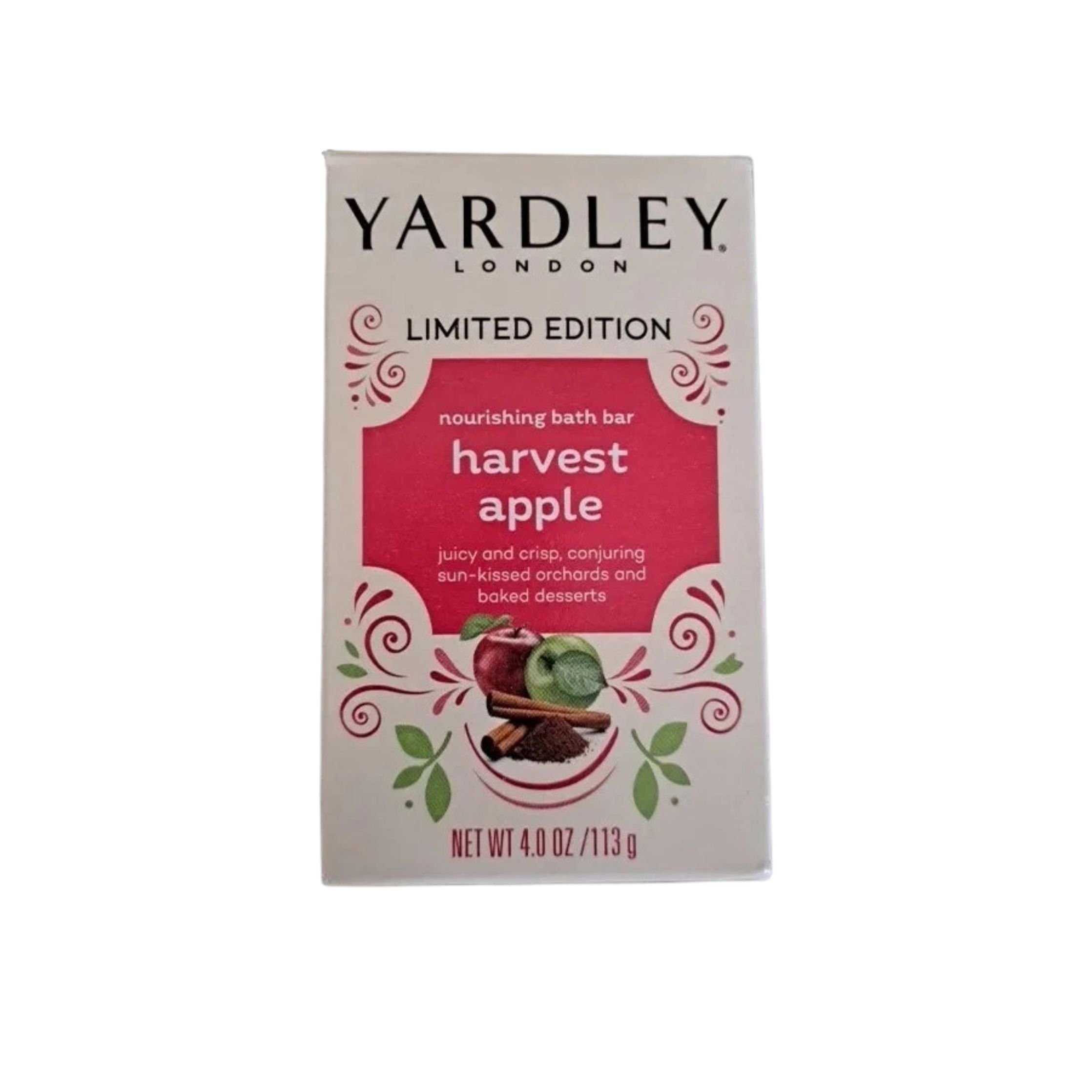 Yardley Bath Bar Harvest Apple, 113 Grams