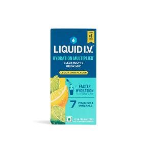 Liquid I.V. Electrolyte Drink Mix, Sugar Free, Lemon Lime