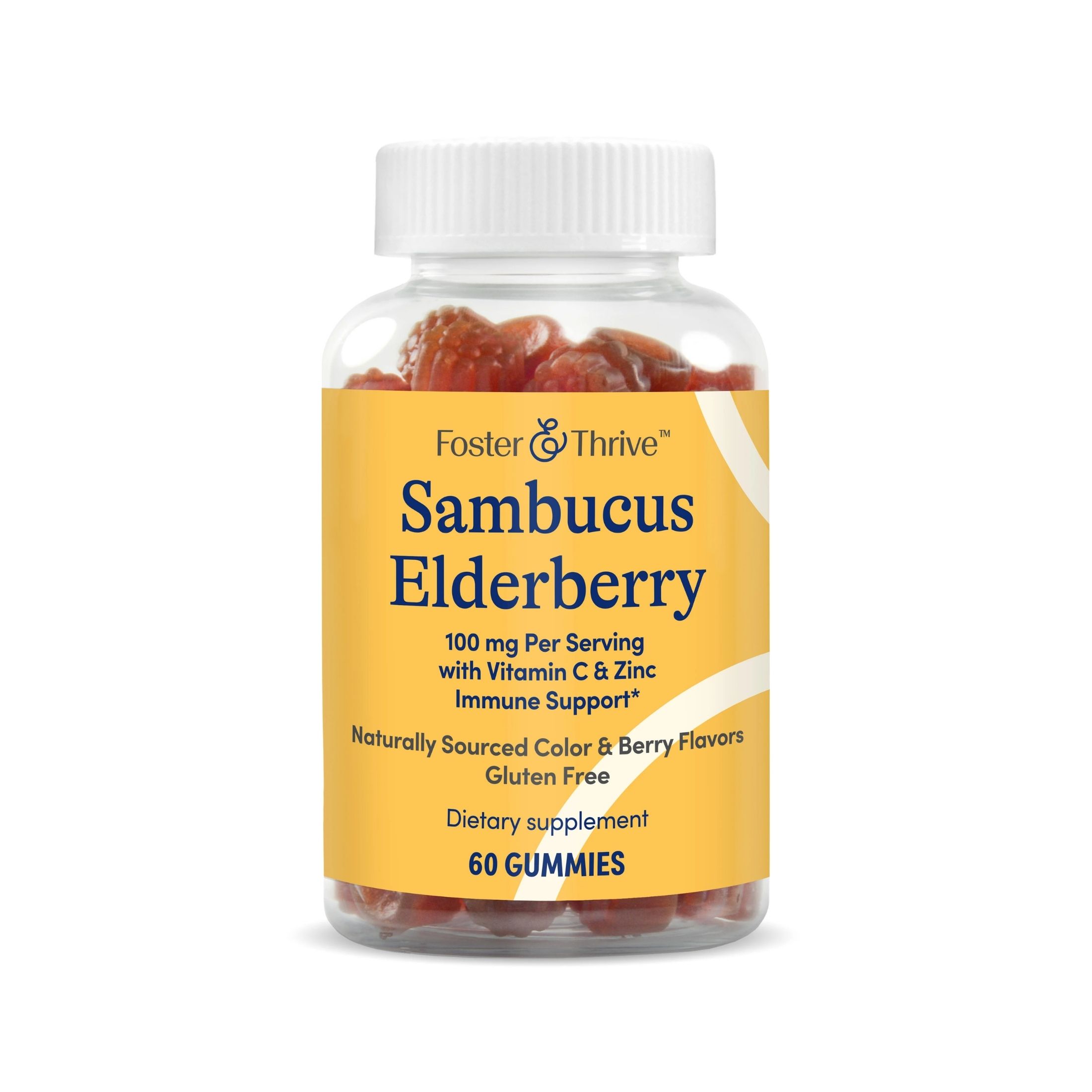 Foster And Thrive Sambucus Elderberry 100 Mg